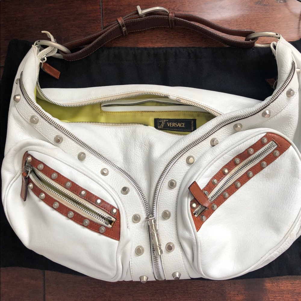 VERSACE half moon bag